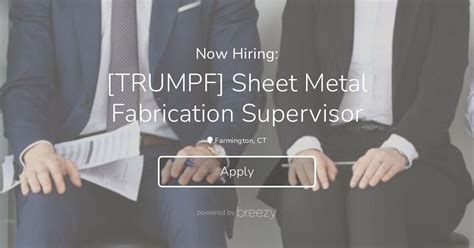 precision sheet metal supervisor|Sheet Metal Fabrication Supervisor jobs .